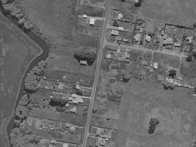 1002 Lower Styx Road from the air, 1970-1974