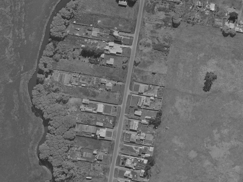989 Lower Styx Road from the air, 1970-1974
