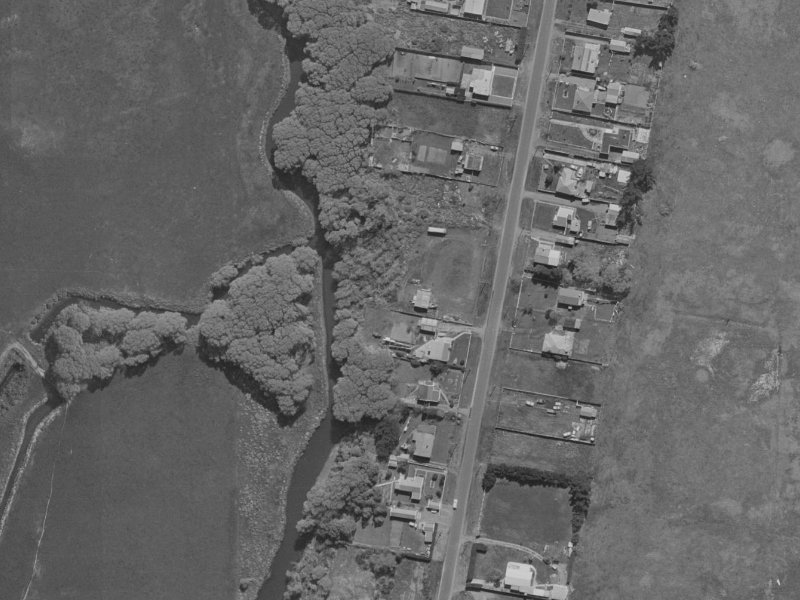 971 Lower Styx Road from the air, 1970-1974