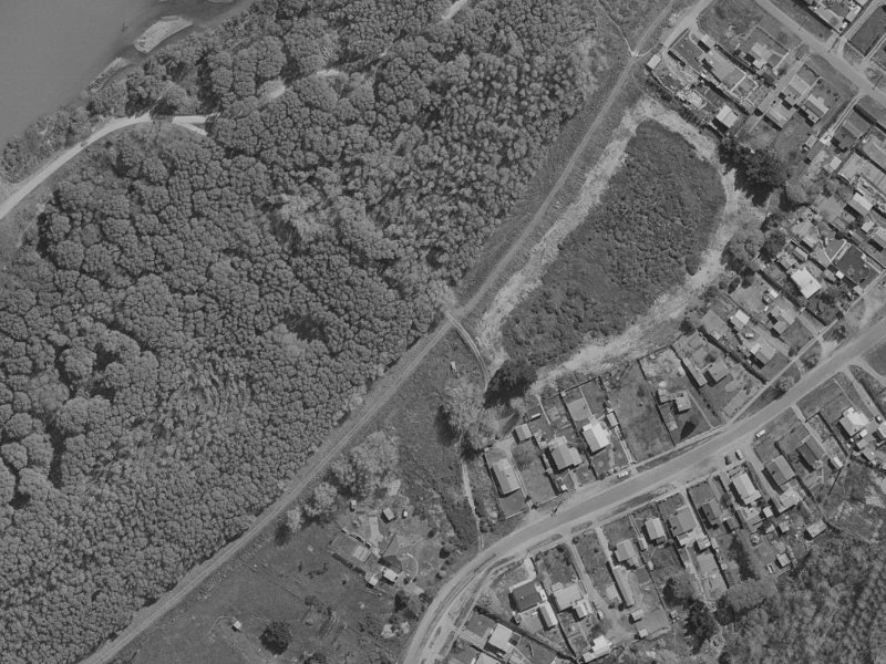 113 Kainga Road from the air, 1970-1974