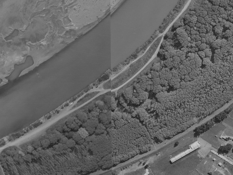 89 Kainga Road from the air, 1970-1974