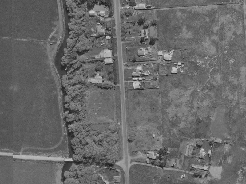 918 Lower Styx Road from the air, 1970-1974