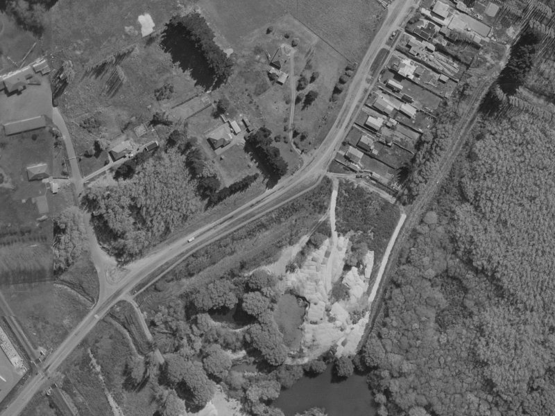 74 Kainga Road from the air, 1970-1974