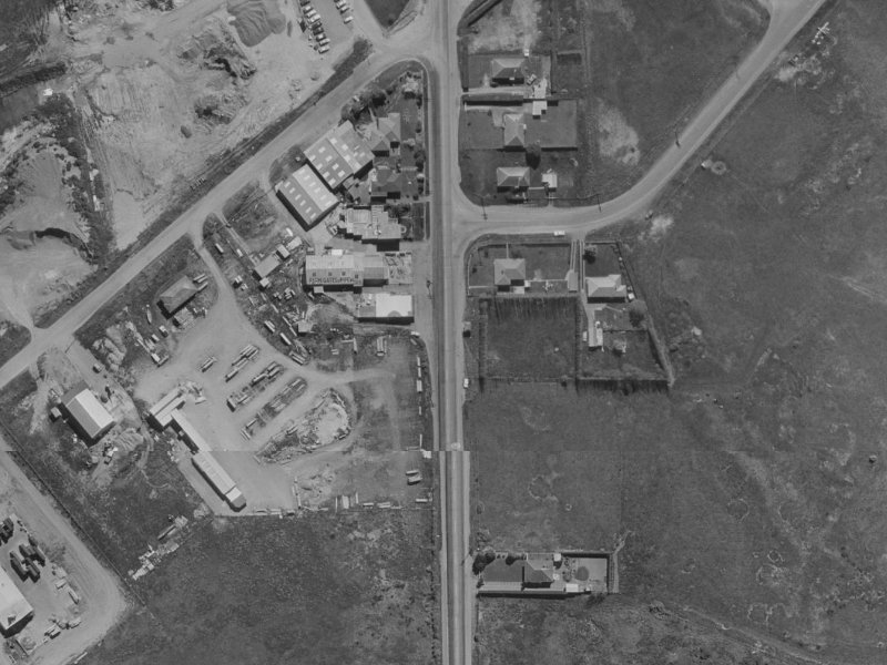 Main North Road from the air, 1970-1974