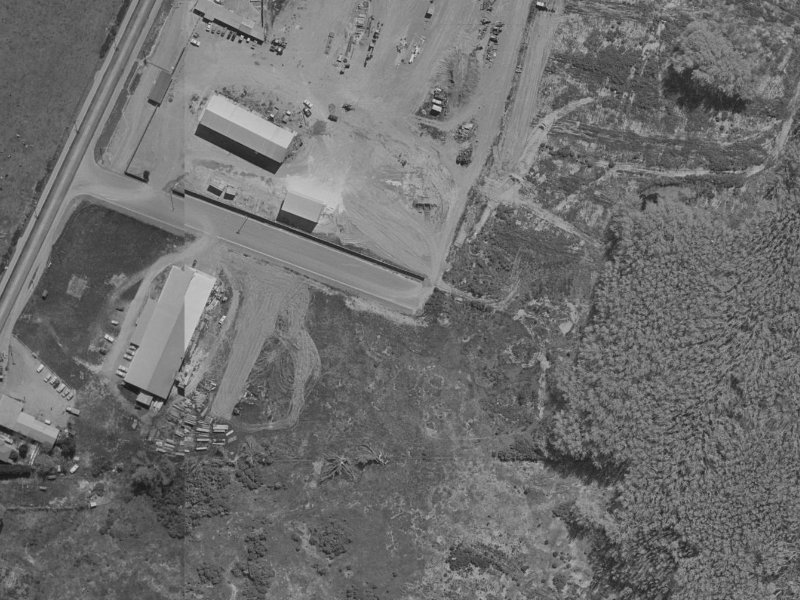 1200 Main N Road from the air, 1970-1974