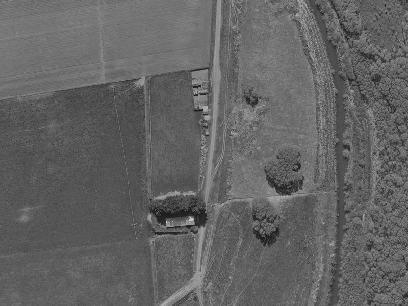 49 Coutts Island Road from the air, 1970-1974