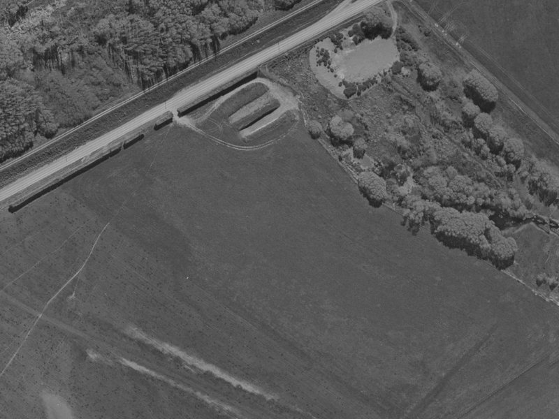 211 Coutts Island Road from the air, 1970-1974