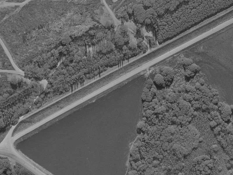 230 Coutts Island Road from the air, 1970-1974