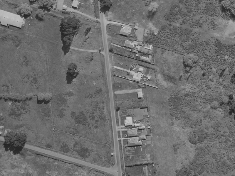 386 Lower Styx Road from the air, 1970-1974