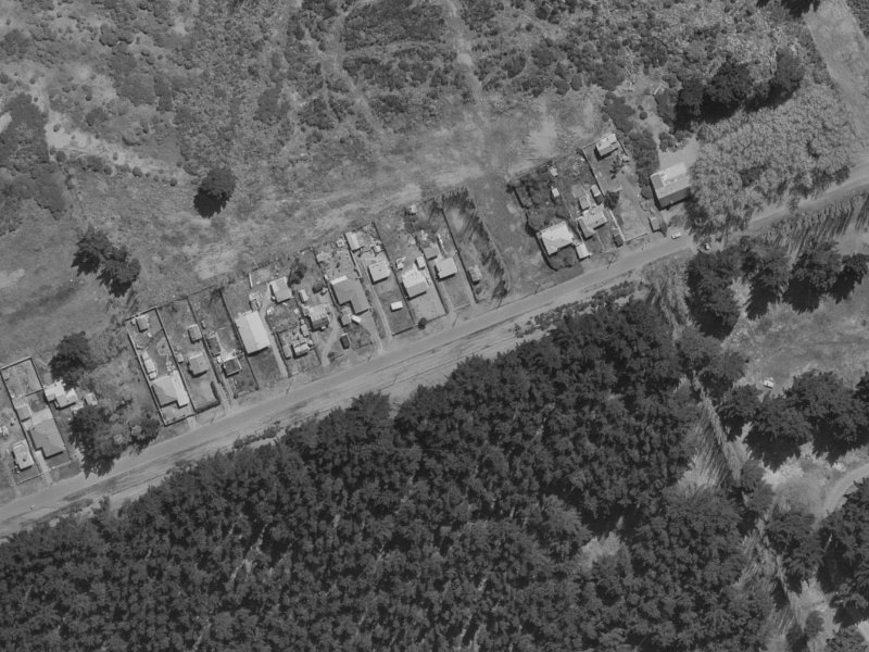 61 Heyders Road from the air, 1970-1974