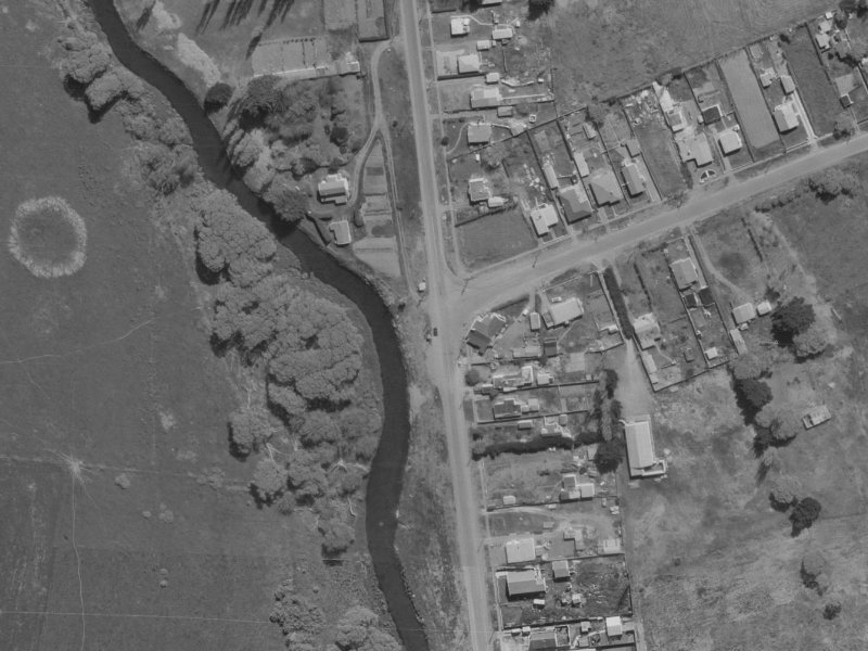 324 Lower Styx Road from the air, 1970-1974