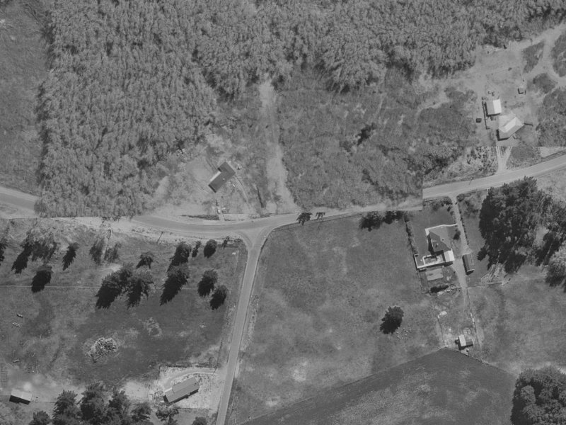 157 Spencerville Road from the air, 1970-1974