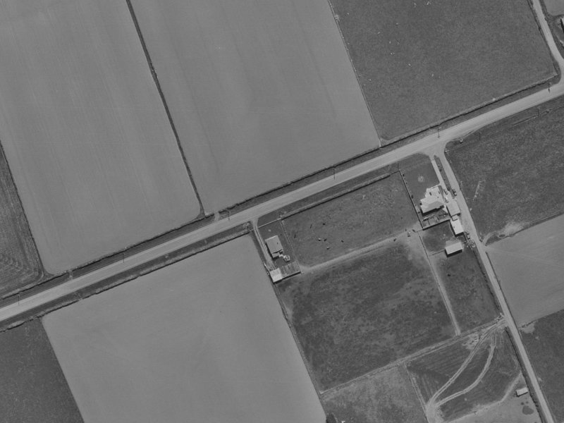 383 Coutts Island Road from the air, 1970-1974