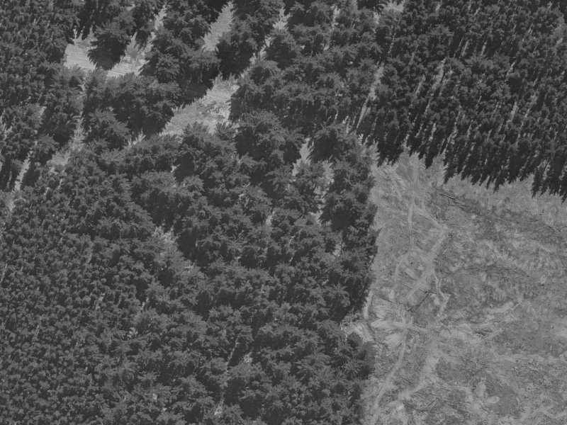 Styx River Place from the air, 1970-1974