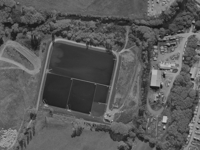 13 Dickeys Road from the air, 1970-1974