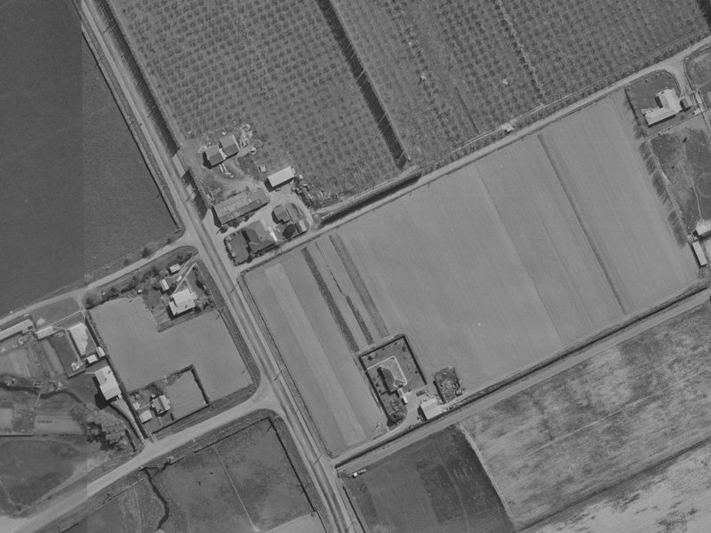 722 Marshland Road from the air, 1970-1974