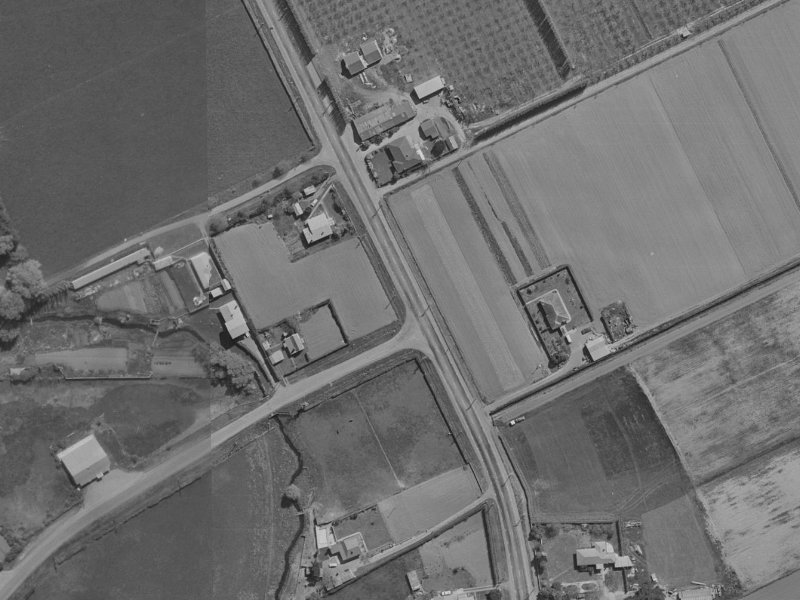721 Marshland Road from the air, 1970-1974