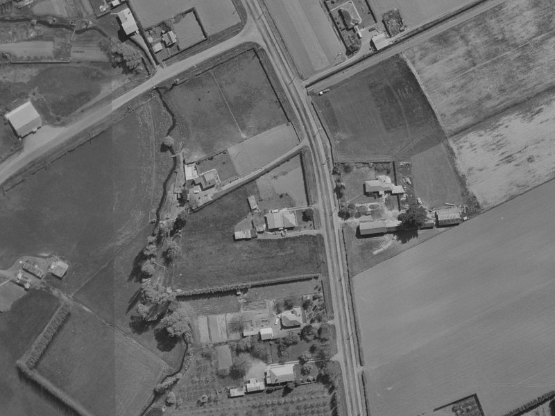 705 Marshland Road from the air, 1970-1974