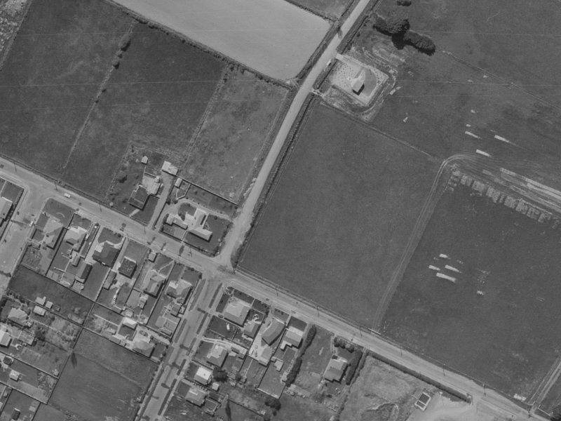 2 Larne Place from the air, 1970-1974