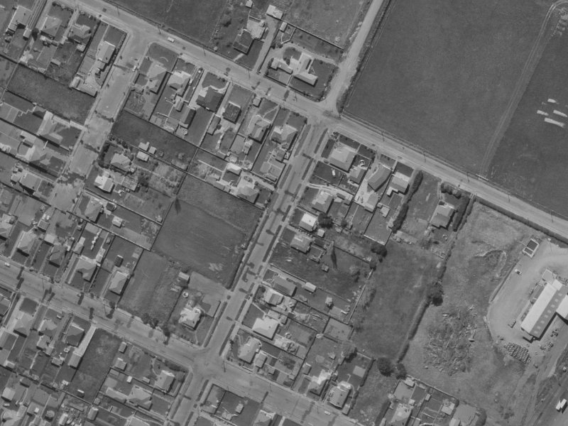 39 Tyrone Street from the air, 1970-1974
