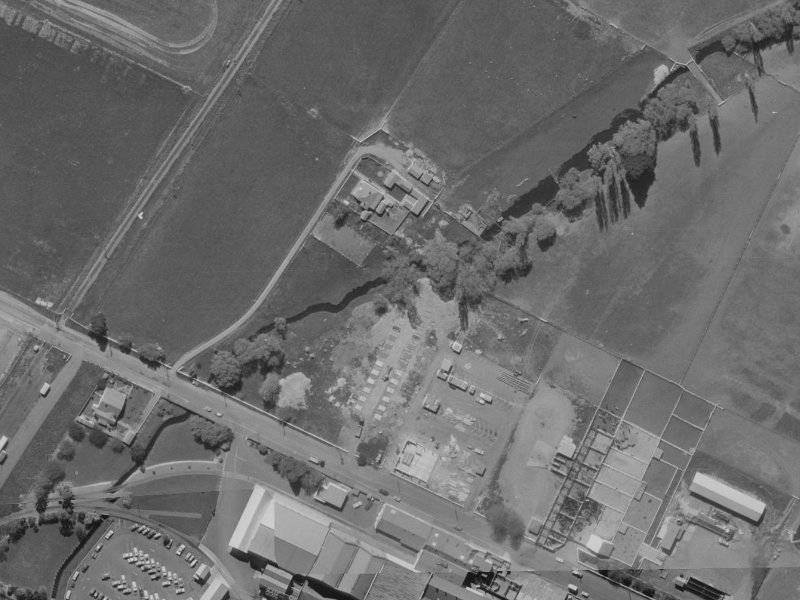 81 Factory Road from the air, 1970-1974