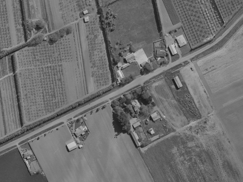 24 Turners Road from the air, 1970-1974