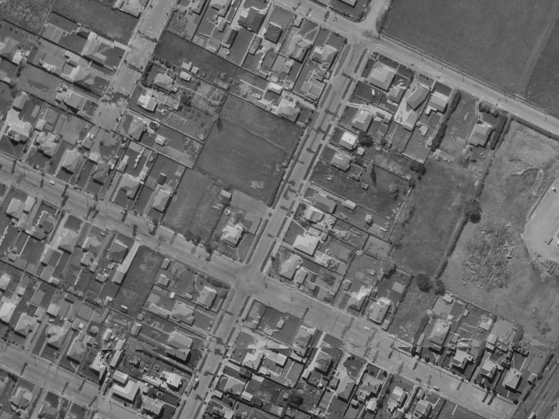 29 Tyrone Street from the air, 1970-1974