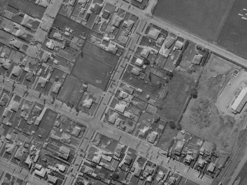 28 Tyrone Street from the air, 1970-1974