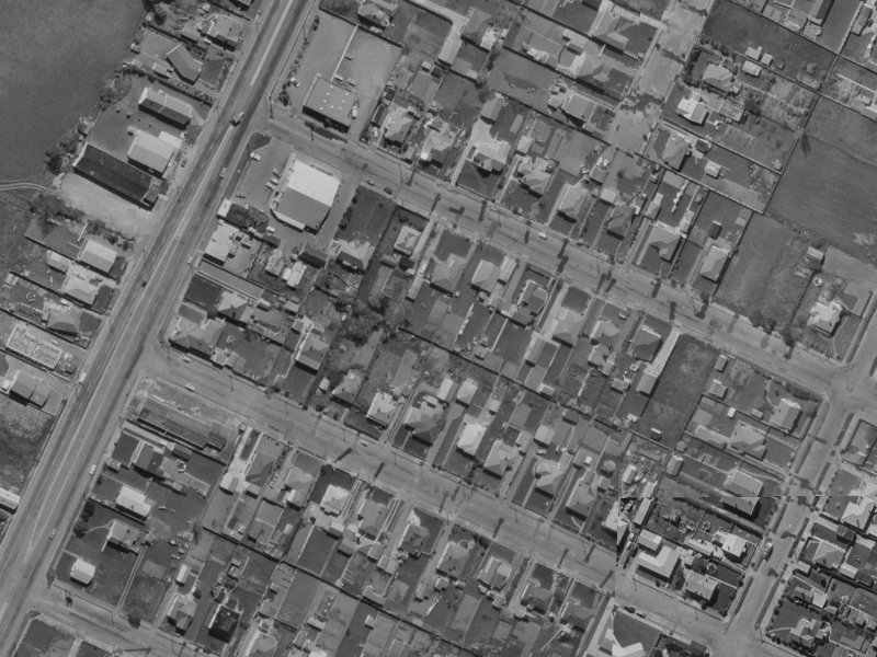 12A Richill Street from the air, 1970-1974