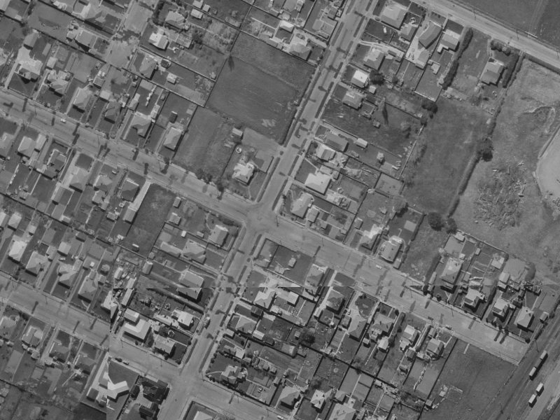 24 Tyrone Street from the air, 1970-1974