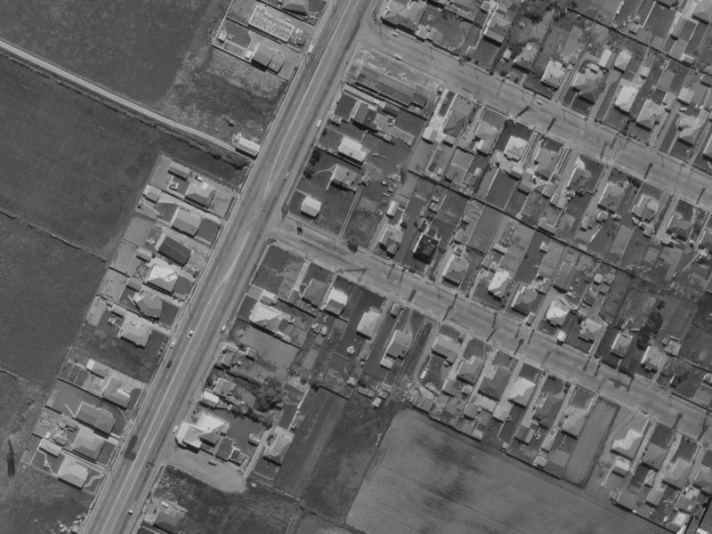 808 Main North Road from the air, 1970-1974