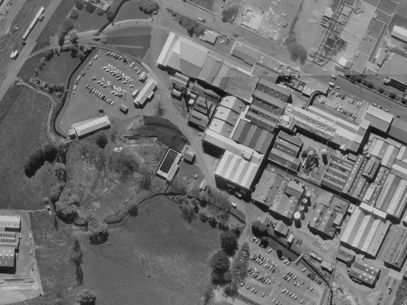 66A Factory Road from the air, 1970-1974