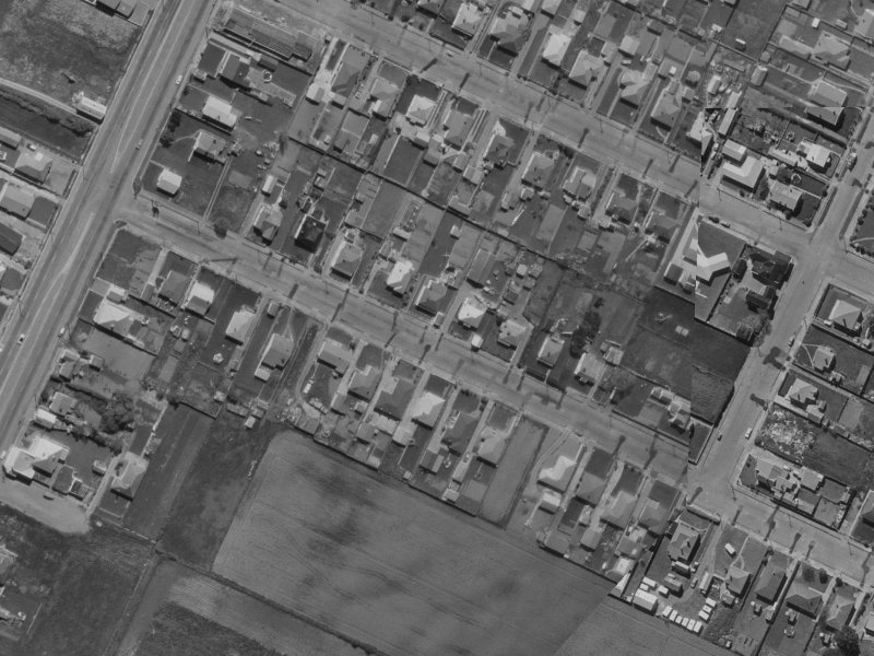 15A Donegal Street from the air, 1970-1974