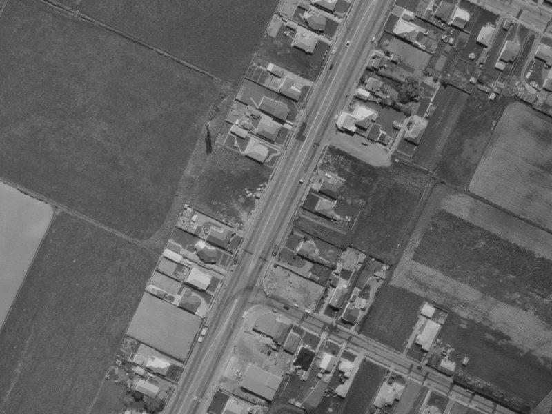 753 Main North Road from the air, 1970-1974
