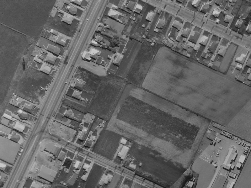 18 Ballymena Drive from the air, 1970-1974