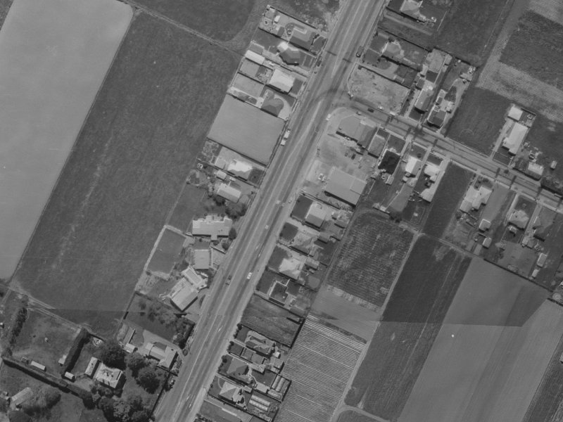 750 Main N Road from the air, 1970-1974