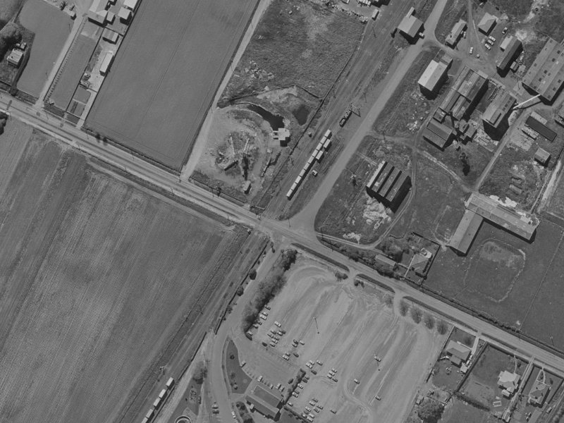 46 Belfast Road from the air, 1970-1974