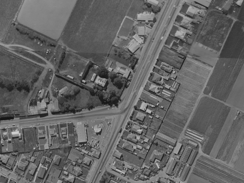 4F Main North Road from the air, 1970-1974