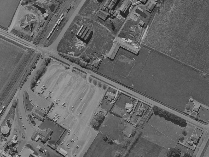 61A Belfast Road from the air, 1970-1974