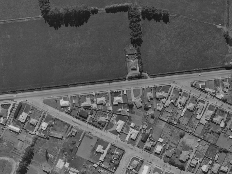47B Johns Road from the air, 1970-1974