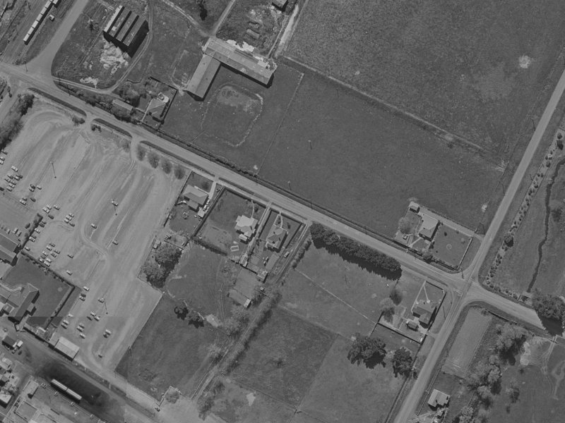 65A Belfast Road from the air, 1970-1974