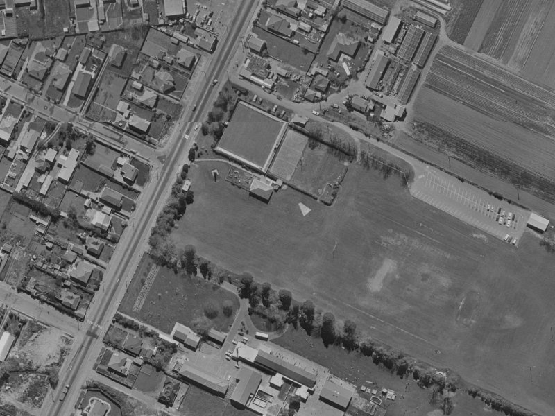 710 Main N Road from the air, 1970-1974