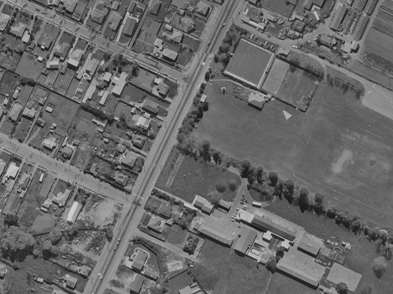 704 Main North Road from the air, 1970-1974