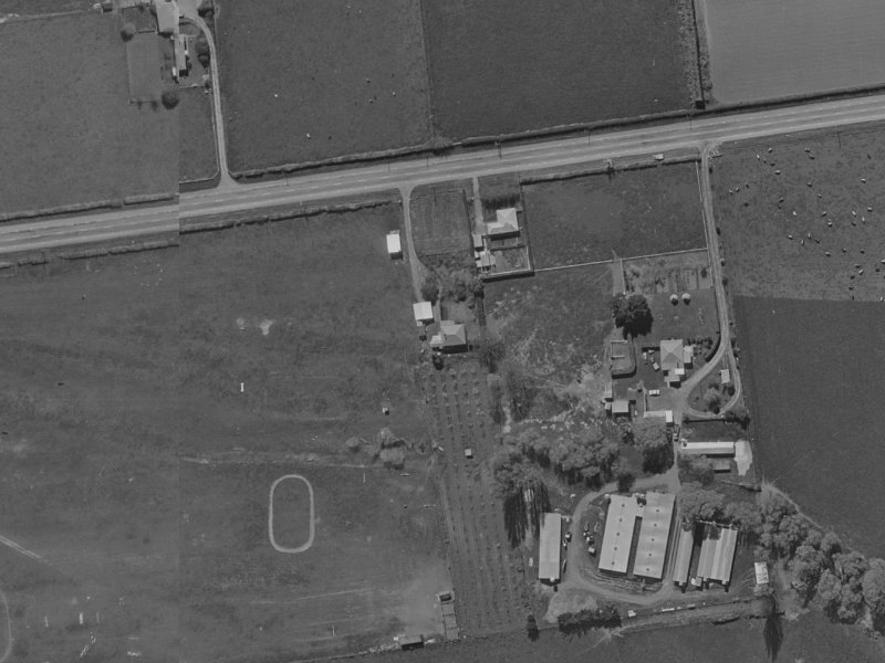 173L Johns Road from the air, 1970-1974