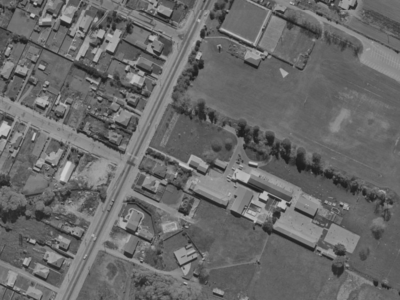 700 Main N Road from the air, 1970-1974