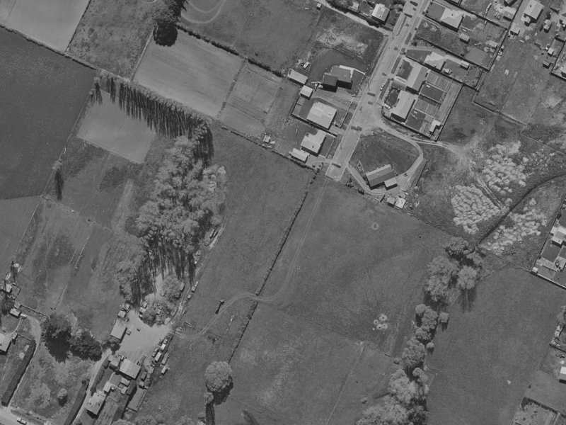 Rusbatch Lane from the air, 1970-1974