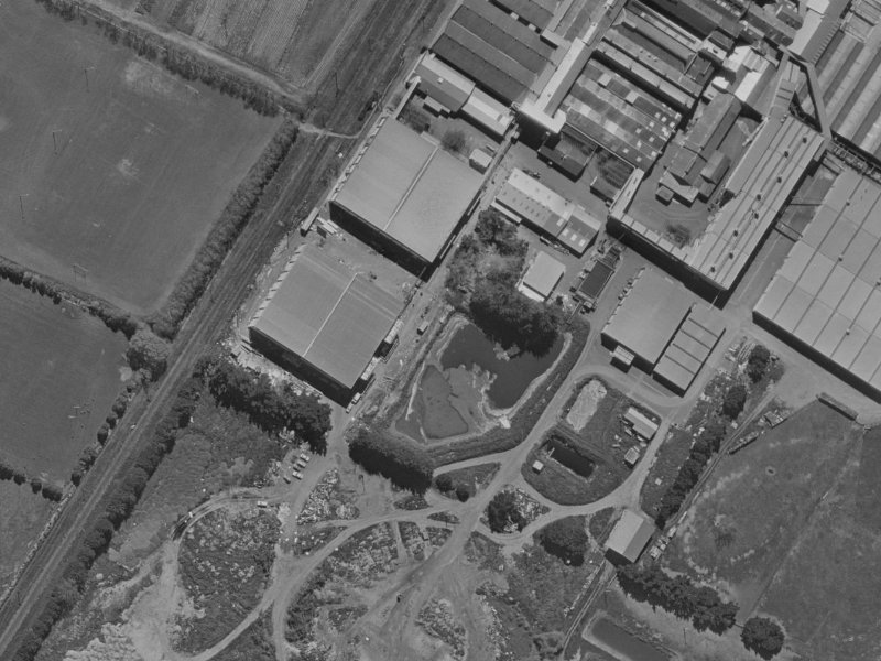 13 Frank Coxon Road from the air, 1970-1974