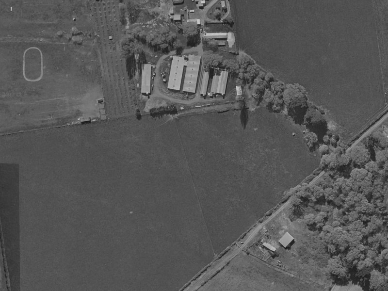 2 Parkside Crescent from the air, 1970-1974