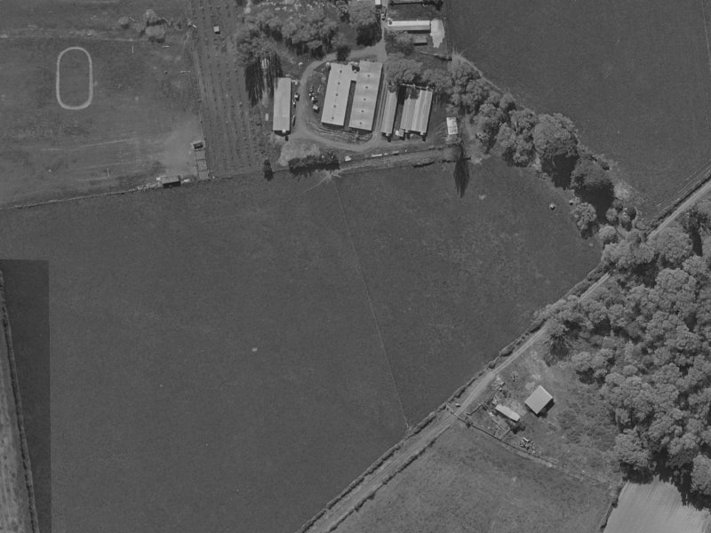 9 Parkside Crescent from the air, 1970-1974