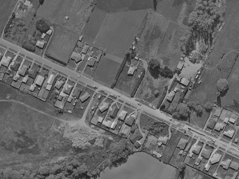 64 Englefield Road from the air, 1970-1974